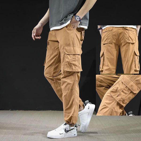 men's pants oversize cargo for men fashion 2021 brocade cotton trousers 5xl spring autumn thin loose fitting big size military camo, Black
men's pants oversize cargo for men fashion 2021 brocade cotton trousers 5xl spring autumn thin loose fitting big size military camo, Black