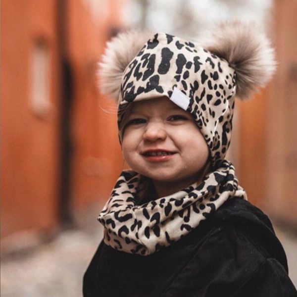 2pcs/set cute double pompom baby hat scarf leopard stripe flower girl boy beanie winter warm kids bonnet caps & hats, Yellow
2pcs/set cute double pompom baby hat scarf leopard stripe flower girl boy beanie winter warm kids bonnet caps & hats, Yellow