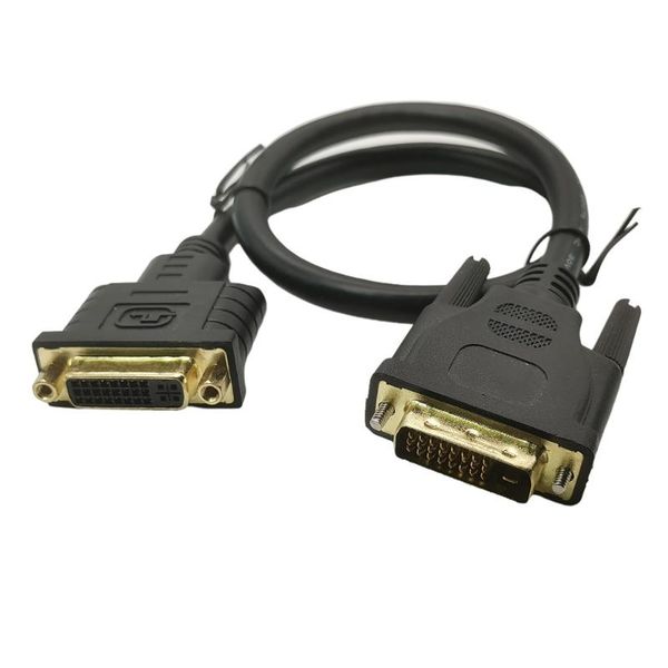 video cables & connectors dvi cable dvi-d dual link (24+1) digital male to female extension 0.5m
video cables & connectors dvi cable dvi-d dual link (24+1) digital male to female extension 0.5m