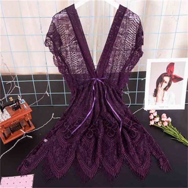 women's sleepwear summer lace ladies nightdress v-neck perspective mesh mini skirt black nightgown open back lingerie sleep dress for w, Black;red
women's sleepwear summer lace ladies nightdress v-neck perspective mesh mini skirt black nightgown open back lingerie sleep dress for w, Black;red