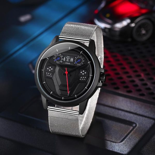 wristwatches men's sports watch quartz steel wire mesh belt simple fashion & relogio masculino, Slivery;brown
wristwatches men's sports watch quartz steel wire mesh belt simple fashion & relogio masculino, Slivery;brown