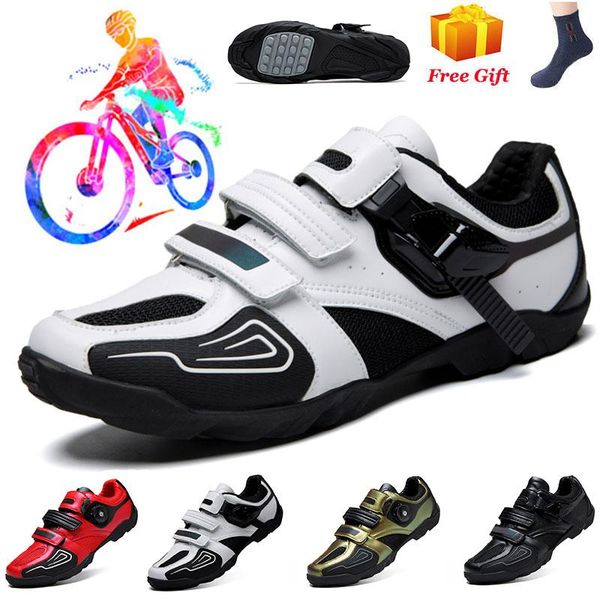 cycling footwear mtb shoes mountain bike pro race self-locking bicycle sneakers boots lock men women, Black
cycling footwear mtb shoes mountain bike pro race self-locking bicycle sneakers boots lock men women, Black