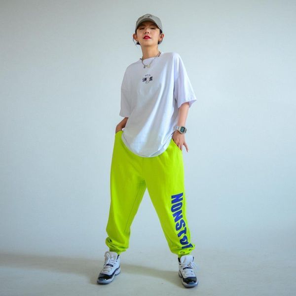 traf y2k women's pants fluorescent green sportswear couple casual jazz dance leggings handsome hip hop loose length & capris, Black;white
traf y2k women's pants fluorescent green sportswear couple casual jazz dance leggings handsome hip hop loose length & capris, Black;white