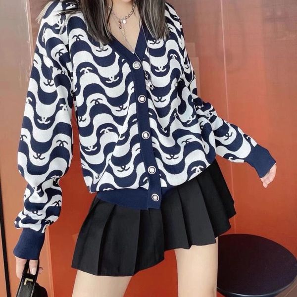 women's knits & tees sweater women 2021 full body water ripple color matching letter jacquard button temperament v-neck thin cardigan j, White
women's knits & tees sweater women 2021 full body water ripple color matching letter jacquard button temperament v-neck thin cardigan j, White