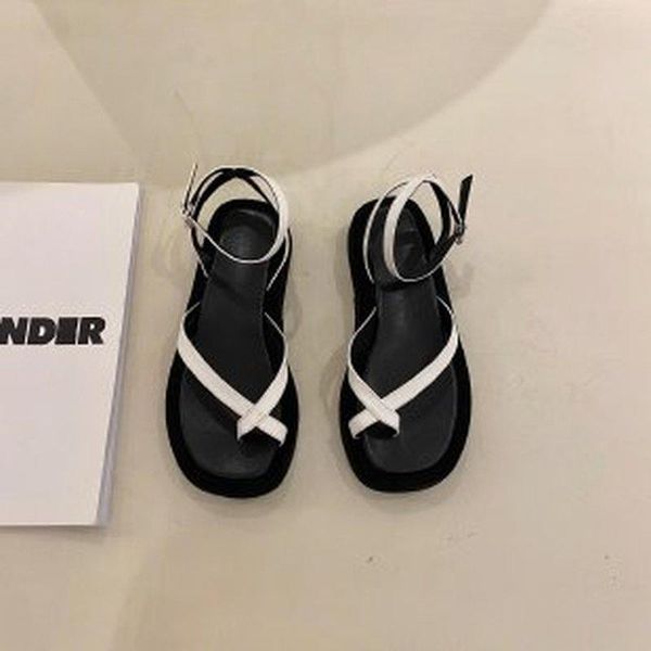 sandals women summer fashion women's 2021 clear roman comfort shoes for flip flops round toe flat, Black
sandals women summer fashion women's 2021 clear roman comfort shoes for flip flops round toe flat, Black