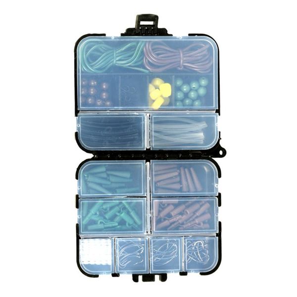 152pcs/box carp fishing tackle kit safety clips swivels hooks line s beads boilie accessories
152pcs/box carp fishing tackle kit safety clips swivels hooks line s beads boilie accessories