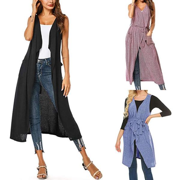 women's vests laamei black open front sleeveless candigans vest women 2021 spring casual solid streetwear female cardigan womens, Black;white
women's vests laamei black open front sleeveless candigans vest women 2021 spring casual solid streetwear female cardigan womens, Black;white