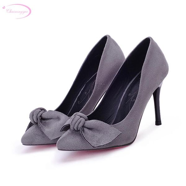 chainingyee sweet princess style pointed toe pump fashion bowknot slip gray red black pink green thin high heel women shoes dress
chainingyee sweet princess style pointed toe pump fashion bowknot slip gray red black pink green thin high heel women shoes dress