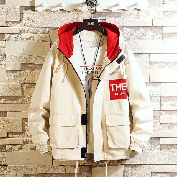 men's jackets jacket men windbreaker 2021 spring autumn fashion hooded casual male coat thin outwear couple, Black;brown
men's jackets jacket men windbreaker 2021 spring autumn fashion hooded casual male coat thin outwear couple, Black;brown
