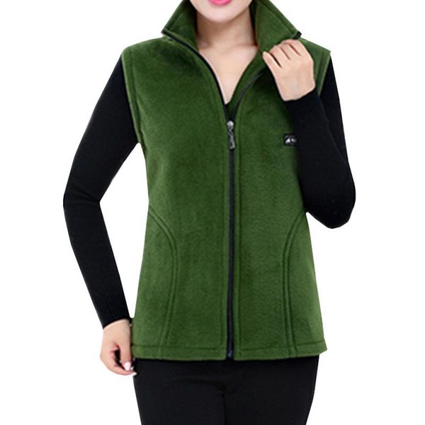 women's vests 2021 fleece women autumn winter korean plus size sleeveless slim jackets ladies fashion casual zipper waistcoat female, Black;white
women's vests 2021 fleece women autumn winter korean plus size sleeveless slim jackets ladies fashion casual zipper waistcoat female, Black;white