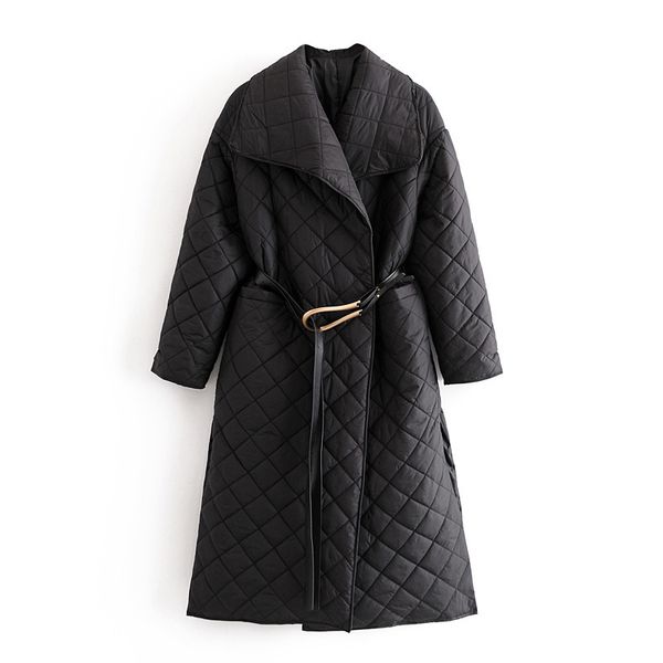 winter women ins european style loose warm lapel belt open side slits female long cotton clothes 210520, Black
winter women ins european style loose warm lapel belt open side slits female long cotton clothes 210520, Black