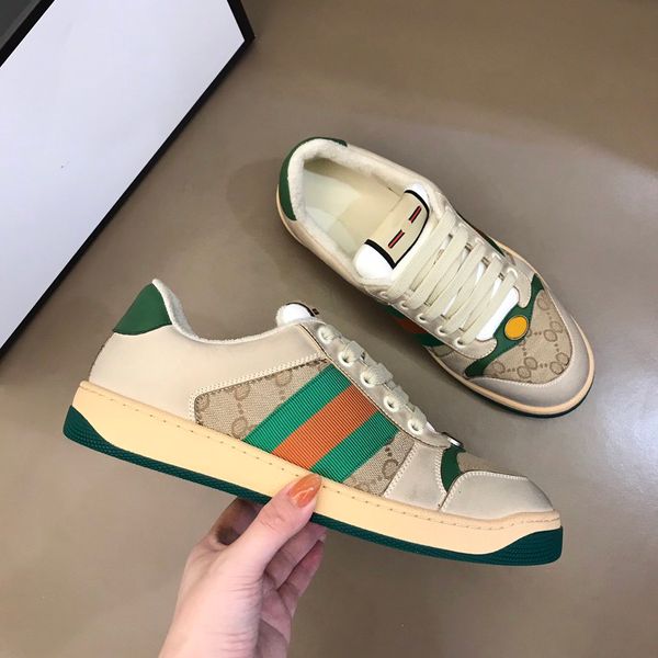 2021ss luxury designer men women casual shoes sneakers couple trainers fashion sneakers casual real leather shoes size 35-45, Black
2021ss luxury designer men women casual shoes sneakers couple trainers fashion sneakers casual real leather shoes size 35-45, Black