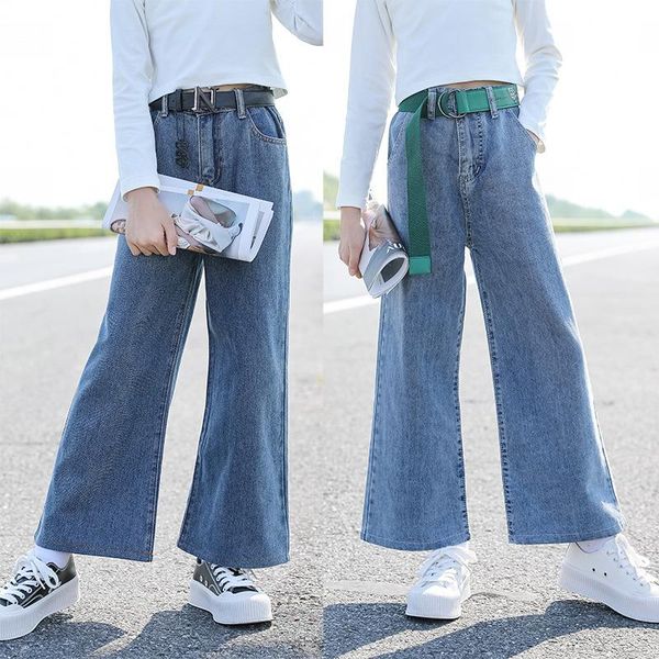 teen girls jeans spring summer fashion school kids denim wide-leg pants 2021 children's loose casual trousers 6 8 10 y, Blue
teen girls jeans spring summer fashion school kids denim wide-leg pants 2021 children's loose casual trousers 6 8 10 y, Blue
