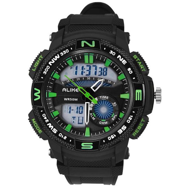 men quartz digital watch sports watches relogio masculino relojes led military waterproof boy wristwatches, Slivery;brown
men quartz digital watch sports watches relogio masculino relojes led military waterproof boy wristwatches, Slivery;brown