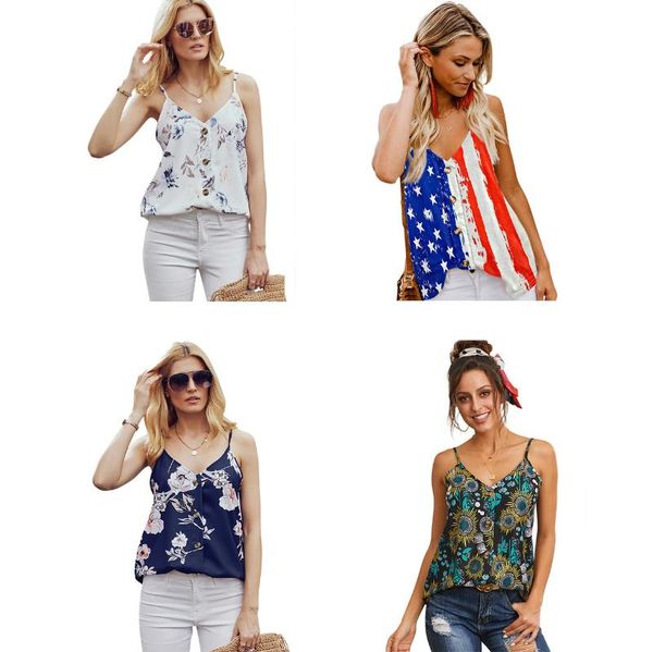 women's tanks & camis floral print button down v neck strappy tank loose casual sleeveless shirts blouses, White
women's tanks & camis floral print button down v neck strappy tank loose casual sleeveless shirts blouses, White