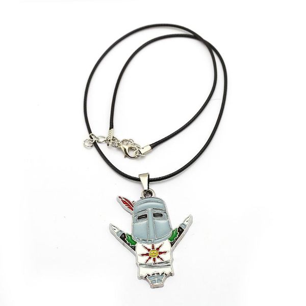 pendant necklaces dark souls solaire of astora necklace onion knights artorias firekeeper metal rope chain choker game jewelry, Silver
pendant necklaces dark souls solaire of astora necklace onion knights artorias firekeeper metal rope chain choker game jewelry, Silver