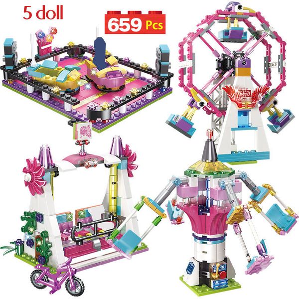 699pcs city bricks friends fun park carnival of joy building blocks figure model toys for girls children 1008
699pcs city bricks friends fun park carnival of joy building blocks figure model toys for girls children 1008