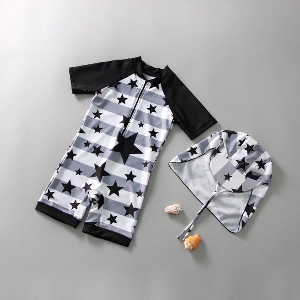 children's swimsuit boy's fashion korean one piece black and white star cute baby sunscreen quick drying two-piece suits
children's swimsuit boy's fashion korean one piece black and white star cute baby sunscreen quick drying two-piece suits