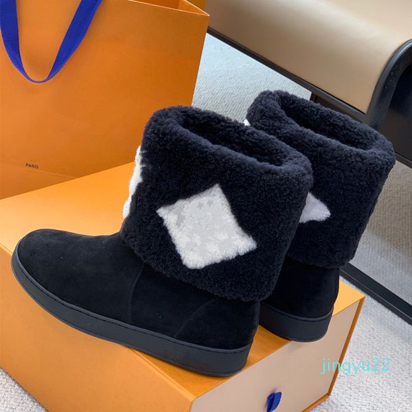 2021 designer snow boot woman furry boots platform genuine lady leather women high heel martin desert designers shoes, Black
2021 designer snow boot woman furry boots platform genuine lady leather women high heel martin desert designers shoes, Black