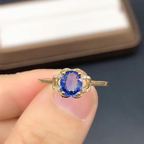 cluster rings 100% real 18k yellow gold natural and sri lanka sapphire ring fine jewelry blue gem 5*6mm, Golden;silver
cluster rings 100% real 18k yellow gold natural and sri lanka sapphire ring fine jewelry blue gem 5*6mm, Golden;silver