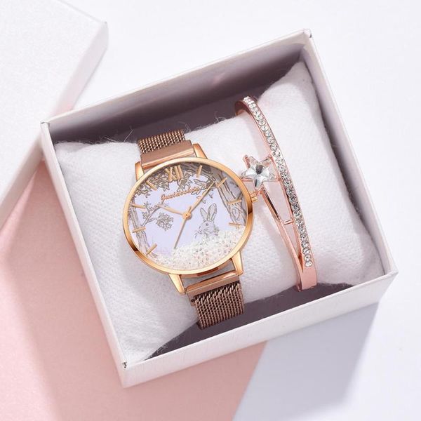 wristwatches set fashion women watch casual love flowers quartz wrist ladies luxury watches relogio feminino, Slivery;brown
wristwatches set fashion women watch casual love flowers quartz wrist ladies luxury watches relogio feminino, Slivery;brown