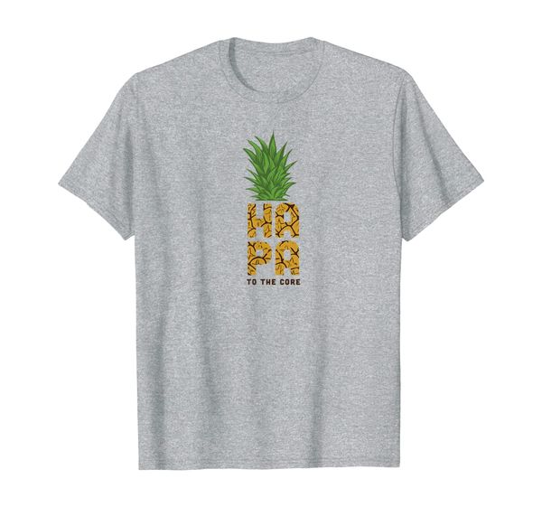 hapawear hapa to the core pineapple t shirt, White;black 
hapawear hapa to the core pineapple t shirt, White;black
