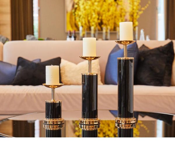 candle holders european simple luxury candlestick decoration creative modern living room ceramic and metal classic holder
candle holders european simple luxury candlestick decoration creative modern living room ceramic and metal classic holder