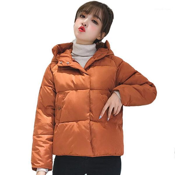 korean style winter coat for women hooded breasted buttons cotton padded jacket short outwear parka women's down & parkas, Black
korean style winter coat for women hooded breasted buttons cotton padded jacket short outwear parka women's down & parkas, Black