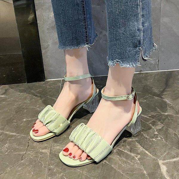 dress shoes crystal high heel sandals women transparent summer fashion open toe clear mujer, Black
dress shoes crystal high heel sandals women transparent summer fashion open toe clear mujer, Black