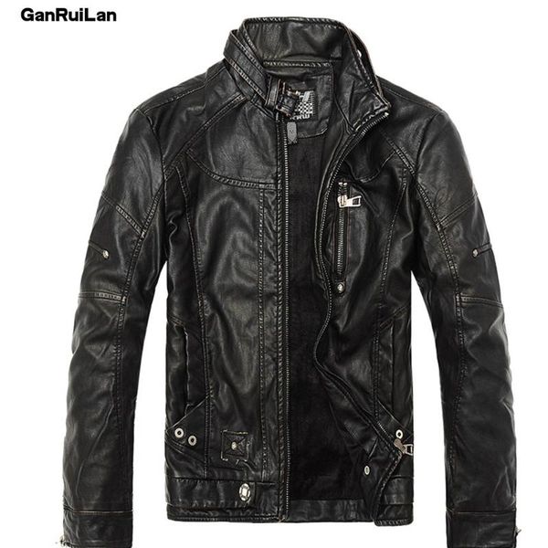 men's fur & faux 2021 brand pu casual man jackets men leather jacket male coats winter warm wool hombre veste motorcycle outerwear b026, Black
men's fur & faux 2021 brand pu casual man jackets men leather jacket male coats winter warm wool hombre veste motorcycle outerwear b026, Black
