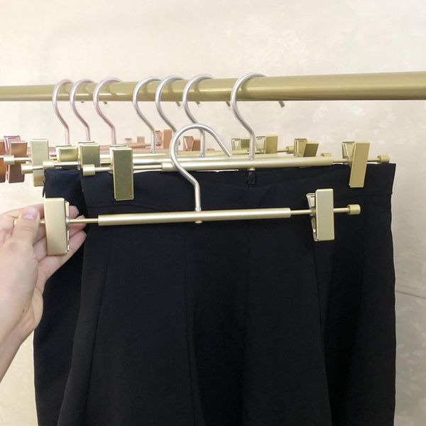 hangers & racks aluminium alloy trouser hanger movable clip multifunction portable no rust fade anti slip for towels baby cloth he
hangers & racks aluminium alloy trouser hanger movable clip multifunction portable no rust fade anti slip for towels baby cloth he