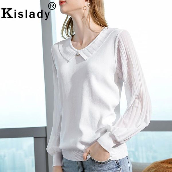 women's lace slim shirts spring autumn v-neck lantern sleeve see through korean ol harajuku clothes t-shirt, White
women's lace slim shirts spring autumn v-neck lantern sleeve see through korean ol harajuku clothes t-shirt, White