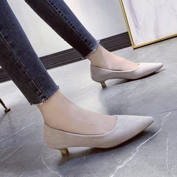 dress shoes 2021 slip on shallow women pumps solid flock casual woman low heels pointed toe fashion work ladies, Black
dress shoes 2021 slip on shallow women pumps solid flock casual woman low heels pointed toe fashion work ladies, Black