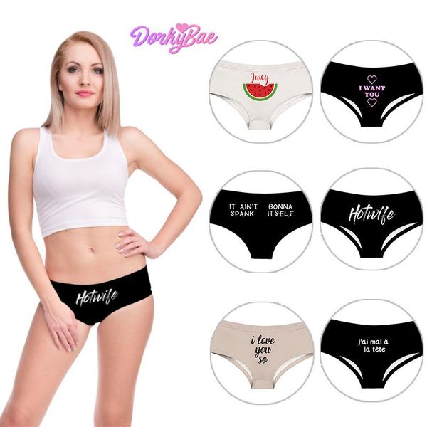 women's panties i want you women briefs funny world black female lingerie print underwear for cute lady, Black;pink
women's panties i want you women briefs funny world black female lingerie print underwear for cute lady, Black;pink