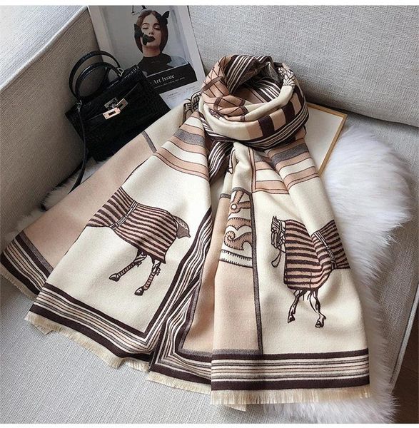 scarves style scarf women imitation cashmere autumn and winter korean version of the horse double-sided shawl thick warm, Blue;gray
scarves style scarf women imitation cashmere autumn and winter korean version of the horse double-sided shawl thick warm, Blue;gray