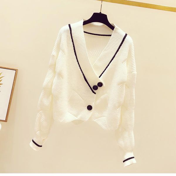 women's knits & tees zk181 fashion sweaters 2021 runway luxury european design party style clothing, White
women's knits & tees zk181 fashion sweaters 2021 runway luxury european design party style clothing, White