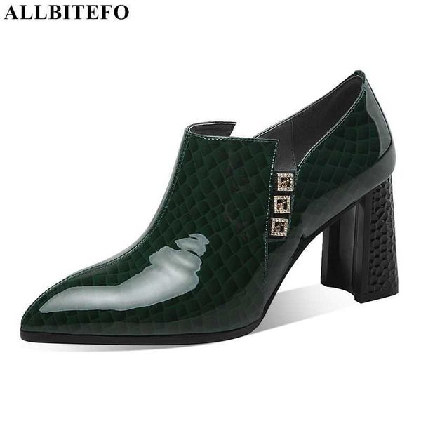 allbitefo real genuine leather women heels shoes green fashion high heel shoes high heels zapatos mujer tacon 210611, Black
allbitefo real genuine leather women heels shoes green fashion high heel shoes high heels zapatos mujer tacon 210611, Black