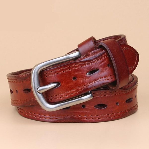 belts style designer women genuine leather belt luxury vintage hollow out pin buckle for jeans, Black;brown
belts style designer women genuine leather belt luxury vintage hollow out pin buckle for jeans, Black;brown
