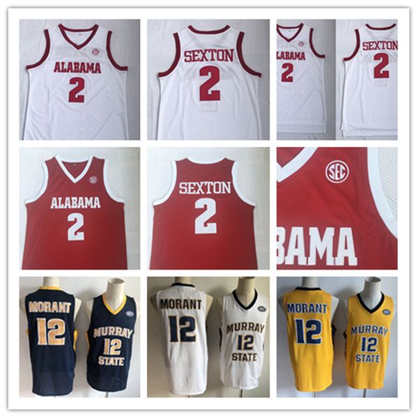 2022 ncaa alabama crimson tide #2 collin sexton basketball college jersey murray state racers #12 ja morant jersey, Black
2022 ncaa alabama crimson tide #2 collin sexton basketball college jersey murray state racers #12 ja morant jersey, Black