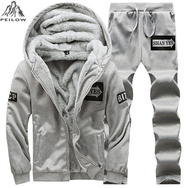 men's tracksuits winter men`s sets warm thick hooded jacket+pants 2pc men plus size 7xl 8xl cashmere hoodies tracksuit man sportswear c, Gray
men's tracksuits winter men`s sets warm thick hooded jacket+pants 2pc men plus size 7xl 8xl cashmere hoodies tracksuit man sportswear c, Gray