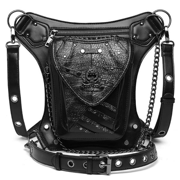 waist bags halloween retro steampunk leather rock waistbag for women 2021 goth skull ladies bag bar night club men travel leg
waist bags halloween retro steampunk leather rock waistbag for women 2021 goth skull ladies bag bar night club men travel leg
