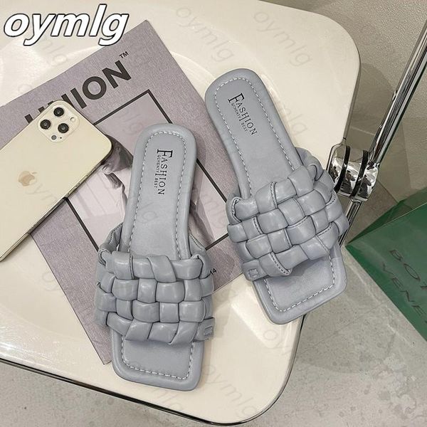 slippers women 2021 women's shoes summer korean fashion square head woven flat sandals fish mouth, Black
slippers women 2021 women's shoes summer korean fashion square head woven flat sandals fish mouth, Black