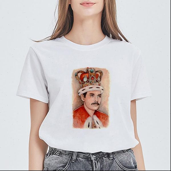 queen womens t shirts singer freddie mercury printed women shirt cotton white casual streetwear graphic clothes tee
queen womens t shirts singer freddie mercury printed women shirt cotton white casual streetwear graphic clothes tee