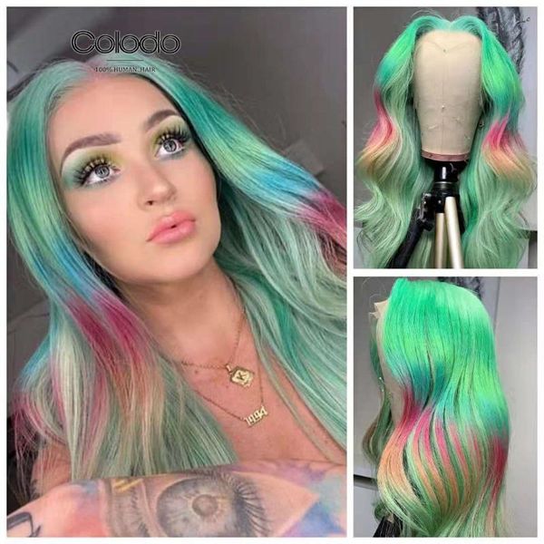 lace wigs colodo green color 13x4 front pre plucked brazilian wavy human hair wig remy glueless highlight for women, Black;brown
lace wigs colodo green color 13x4 front pre plucked brazilian wavy human hair wig remy glueless highlight for women, Black;brown