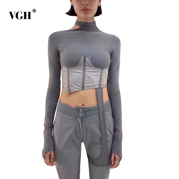 hit color slim t shirt for women urtleneck long sleeve fake wo short irregular shirts female fashion clothing 210531, White
hit color slim t shirt for women urtleneck long sleeve fake wo short irregular shirts female fashion clothing 210531, White