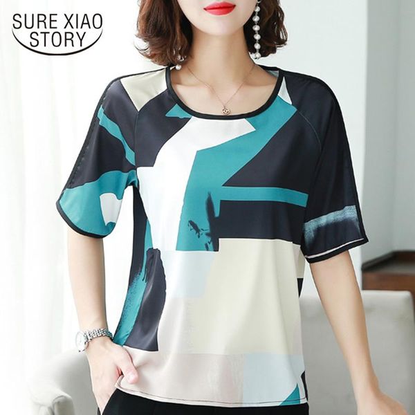 women's blouses & shirts summer 2021 womens clohting 3xl 4xl plus size women print chiffon blouse short sleeve 4544 50, White
women's blouses & shirts summer 2021 womens clohting 3xl 4xl plus size women print chiffon blouse short sleeve 4544 50, White