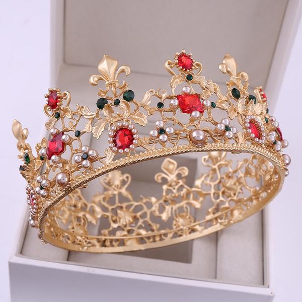 hair clips & barrettes crystal royal queen king bridal tiaras women round big crown vintage accessories rhinestone jewelry baroque pageant d, Golden;silver
hair clips & barrettes crystal royal queen king bridal tiaras women round big crown vintage accessories rhinestone jewelry baroque pageant d, Golden;silver
