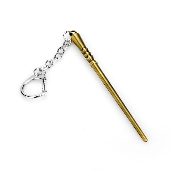 fashion magic wand pendant keychain jewelry cute car keyring potter magic wand keychain keyring gift for male female accessories, Silver
fashion magic wand pendant keychain jewelry cute car keyring potter magic wand keychain keyring gift for male female accessories, Silver