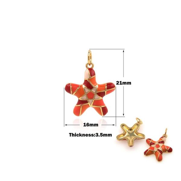 charms pendant unique starfish 2021 summer jewelry gold filled diy making accessories mysterious ocean lady gift, Bronze;silver
charms pendant unique starfish 2021 summer jewelry gold filled diy making accessories mysterious ocean lady gift, Bronze;silver