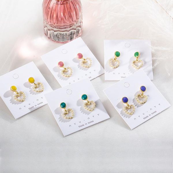stud 2021 japan korea style sweet love imitation pearl cute heart small earrings for women girl fashion jewelry accessories, Golden;silver
stud 2021 japan korea style sweet love imitation pearl cute heart small earrings for women girl fashion jewelry accessories, Golden;silver
